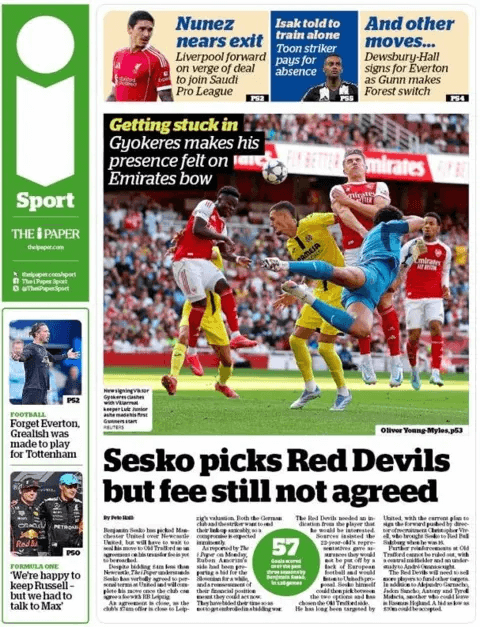 Inter Consider Sancho as Lookman Alternative