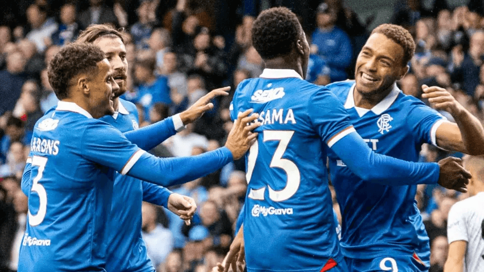 Rangers roar back with 3-0 win in Champions League qualifier